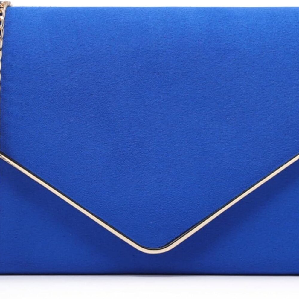 Women Faux Suede Evening Clutch Bags Formal Party Clutches Wedding Purses Cockta